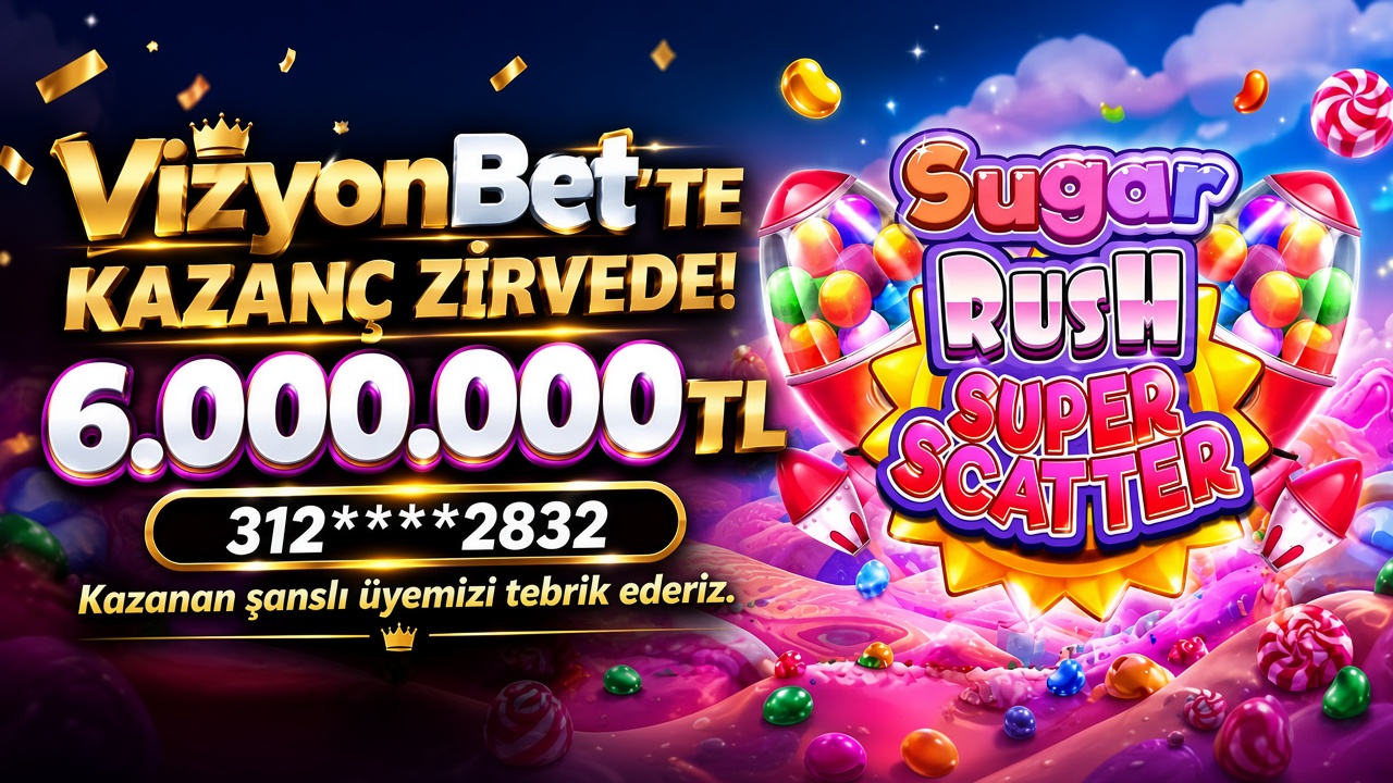 VizyonBet'te kazanç zirvede