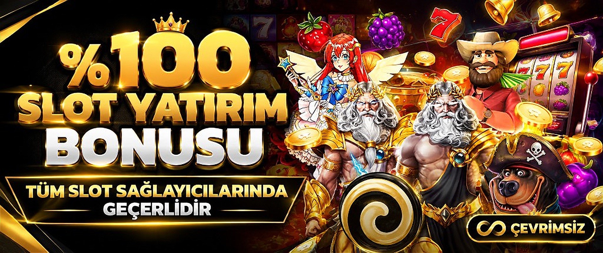 %100 slot yatırım bonusu