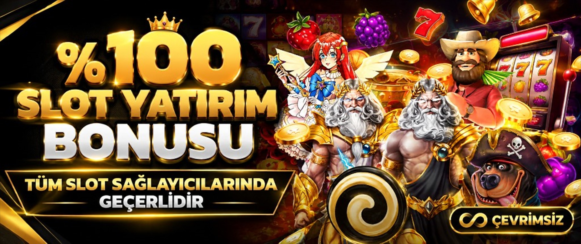 %100 Slot Yatırım Bonusu