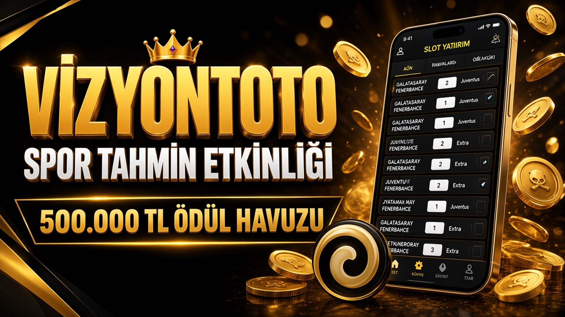 VizyonToto ile 500.000 TL Ödül Havuzu